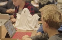 Jeugdjournaal - Kinderen brengen spookjes tot leven met micro:bit