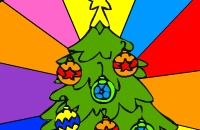 Kerstboom inkleuren