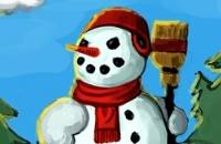 Speel nu Een sneeuwpop maken op je iPad!